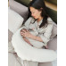 Těhotenský a kojící polštář Multirelax 3v1 Ecru, Cotton