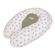 Těhotenský a kojící polštář Multirelax 3v1 Polycotton, Cherry