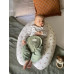 Těhotenský a kojící polštář Multirelax 3v1 Polycotton, Cherry