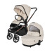 Set kočárek Move Cross 5X + fusak Fluffy Combi + rukavice Fluffy 2, Quartz Beige Set kočárek Move Cross 5X + fusak Fluffy Combi + rukavice Fluffy 2, Quartz Beige