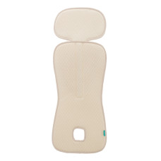 Prodyšná podložka do autosedačky Breeze sk. 2/3, Sand Shell