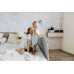 Zábrana na postel Monna Compact, Grey