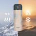 Termoska na tekutiny s brčkem 400 ml, Cookie beige