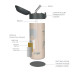 Termoska na tekutiny s brčkem 400 ml, Cookie beige