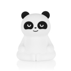 Silikonová LED noční lampička vel. M, Panda