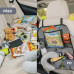 Organizér na sedadlo + kapsa na tablet, Grey