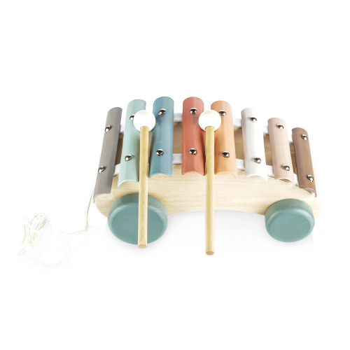 Dřevěný tahací xylofon, Xylophone Dřevěný tahací xylofon, Xylophone