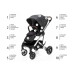 Set kočárek Quest+ korba+ adaptéry, Vulcan Black/Silver