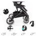 Set kočárek Quest+ korba+ adaptéry+ autosedačka+ báze, Vulcan Black/Black