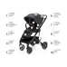 Set kočárek Quest+ korba+ adaptéry+ autosedačka+ báze, Vulcan Black/Black