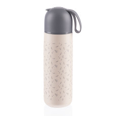 Termoska na tekutiny se silikonovým držákem 400 ml, Flowers