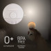 Silikonové LED noční světlo s baterkou, Dino