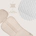 Prodyšná podložka do autosedačky Breeze sk. 2/3, Ivory Beige