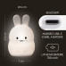 Silikonová LED noční lampička vel. M, Rabbit