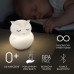 Silikonová LED noční lampička s hudbou vel. L, Rabbit