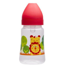 Láhev s širokým hrdlem Akuku 250 ml červená