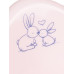 Hrající dětský nočník protiskluzový Bunny růžový