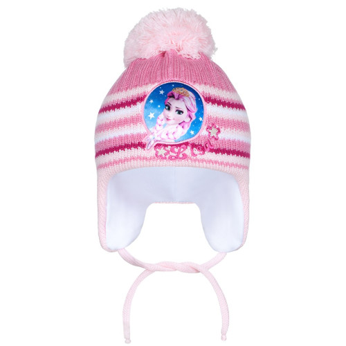 Zimní dětská čepička New Baby Lisa světle růžová Zimní dětská čepička New Baby Lisa světle růžová