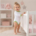Kojenecké body New Baby s zeleným lemem Kojenecké body New Baby s zeleným lemem
