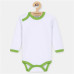 Kojenecké body New Baby s zeleným lemem Kojenecké body New Baby s zeleným lemem