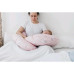 Univerzální kojící polštář ve tvaru C New Baby Ovečky béžový