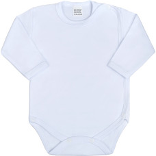 Kojenecké body celorozepínací New Baby Classic bílé