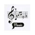 Kojenecká bavlněná košilka New Baby Music