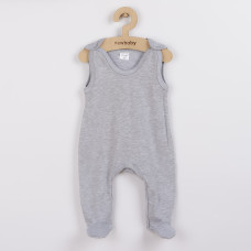 Kojenecké dupačky New Baby Classic II šedé
