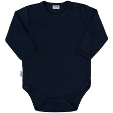 Kojenecké celorozepínací body New Baby Classic II tmavě modré