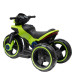 Dětská elektrická motorka Baby Mix POLICE zelená