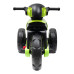 Dětská elektrická motorka Baby Mix POLICE zelená