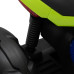 Dětská elektrická motorka Baby Mix POLICE zelená