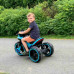 Dětská elektrická motorka Baby Mix POLICE zelená