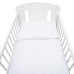 3-dílné ložní povlečení New Baby 90/120 cm bílé šedé hvězdičky 3-dílné ložní povlečení New Baby 90/120 cm bílé šedé hvězdičky