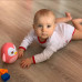 Kývací hračka Baby Mix tučňák růžový