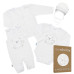 Kojenecká soupravička do porodnice New Baby Sweet Bear bílá Kojenecká soupravička do porodnice New Baby Sweet Bear bílá