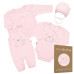 Kojenecká soupravička do porodnice New Baby Sweet Bear růžová