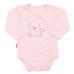 Kojenecká soupravička do porodnice New Baby Sweet Bear růžová