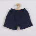 Kojenecká mušelínová soupravička New Baby Summer Nature Collection tmavě modrá