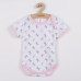 3-dílná letní bavlněná souprava New Baby Perfect Summer růžová
