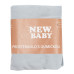 Jersey prostěradlo do postýlky New Baby 120x60 šedé