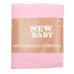 Jersey prostěradlo do postýlky New Baby 120x60 růžové