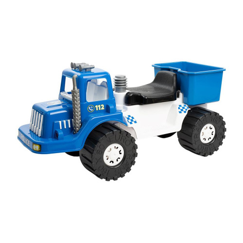 Dětské policejní odrážedlo BAYO POLICE 70 cm modré Dětské policejní odrážedlo BAYO POLICE 70 cm modré