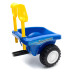 Dětské odrážedlo traktor s vlečkou a nářadím Baby Mix New Holland modrý