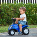Dětské odrážedlo traktor s vlečkou a nářadím Baby Mix New Holland modrý