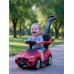 Dětské odrážedlo se zvukem a vodící tyčí Baby Mix RACER červené Dětské odrážedlo se zvukem a vodící tyčí Baby Mix RACER červené