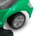 Dětské odrážedlo s vodící tyčí 3v1 Baby Mix Mega Car zelené