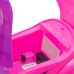 Dětské odrážedlo s vodící tyčí 3v1 Baby Mix Mega Car růžové