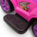 Dětské odrážedlo s vodící tyčí 3v1 Baby Mix Mega Car růžové
