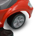 Dětské odrážedlo s vodící tyčí 3v1 Baby Mix Mega Car červené